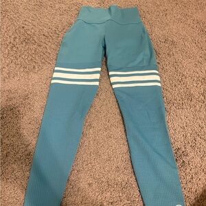 Bombshell Sportswear Teal Thigh Highs